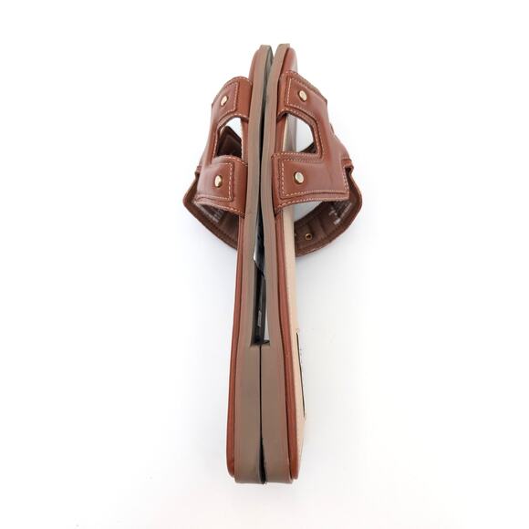 Steven New York Harlien Slide Sandal Open Toe Women's Brown Size US11M EU42 - Picture 6 of 9